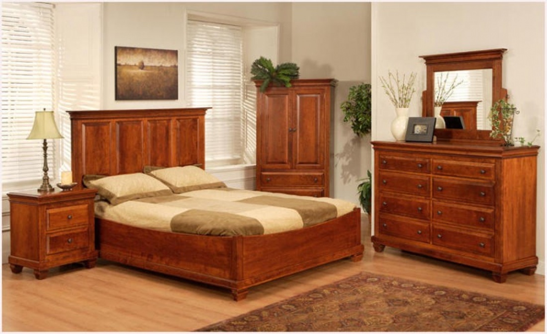 florentino mennonite cherry bedroom suite - lloyd's mennonite