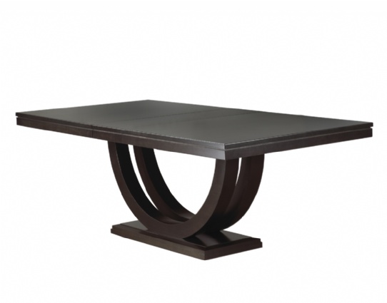 Metro Double Pedestal Table Mennonite Furniture Ontario at Lloyd's Furniture Gallery in Schomberg