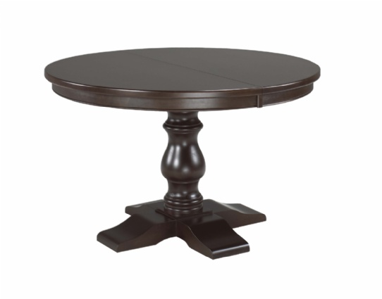 Savannah Single Pedestal Table Mennonite Furniture Ontario at Lloyd's Furniture Gallery in Schomberg