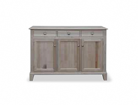 New Yorker 3 Door 3 Drawer Server Mennonite Furniture Ontario at Lloyd's Furniture Gallery in Schomberg