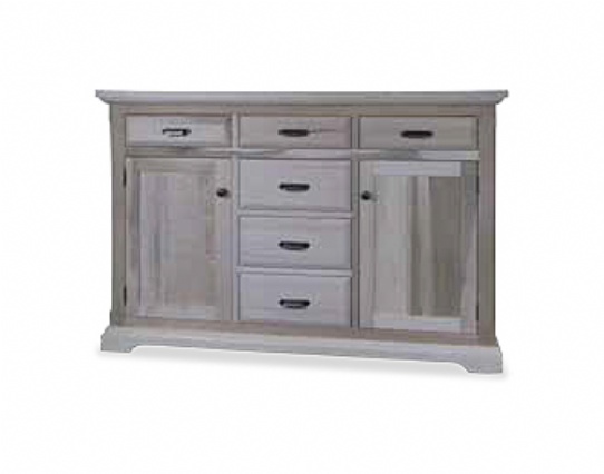 Chateau 2 Door 6 Drawer Server Mennonite Furniture Ontario at Lloyd's Furniture Gallery in Schomberg