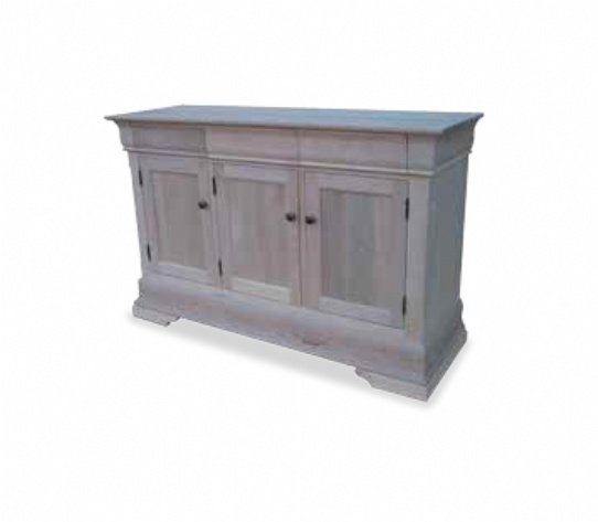 Phillipe 3 Door 3 Drawer Buffet Only Mennonite Furniture Ontario at Lloyd's Furniture Gallery in Schomberg