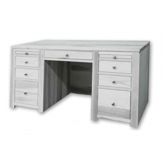 Newport 7 Drawer Desk Mennonite Furniture Ontario at Lloyd's Furniture Gallery in Schomberg