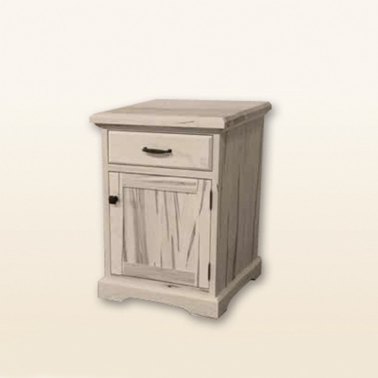 Cottage Deluxe 1 Drawer 1 Door Night Stand Mennonite Furniture Ontario at Lloyd's Furniture Gallery in Schomberg