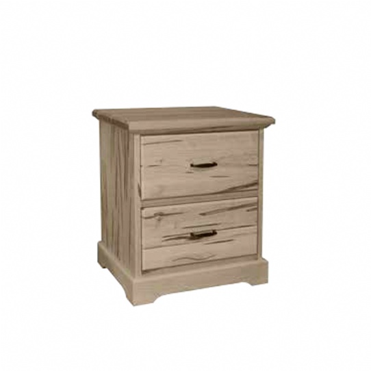 Cottage Deluxe 2 Drawer Night Stand Mennonite Furniture Ontario at Lloyd's Furniture Gallery in Schomberg