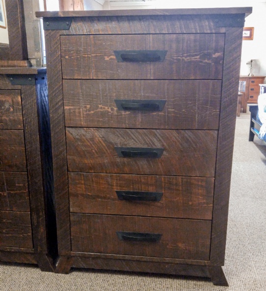 Hamilton 5 Drawer Hiboy Mennonite Furniture Ontario at Lloyd's Furniture Gallery in Schomberg