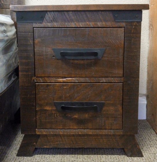 Hamilton 2 Drawer Night Stand Mennonite Furniture Ontario at Lloyd's Furniture Gallery in Schomberg