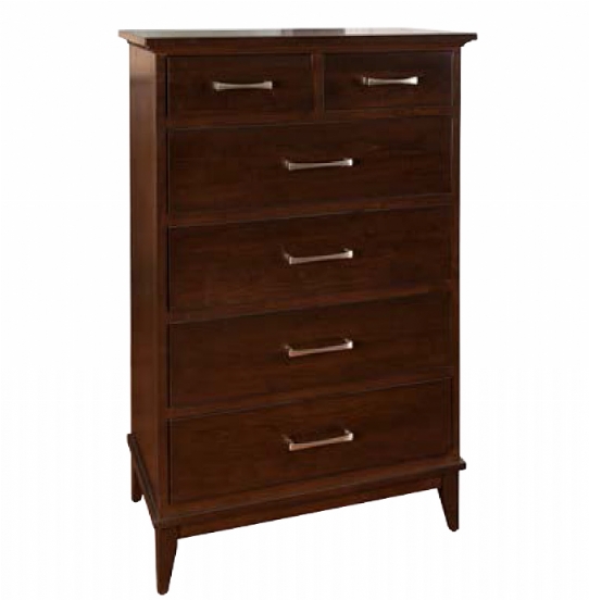 Courtland 6 Drawer Hiboy Mennonite Furniture Ontario at Lloyd's Furniture Gallery in Schomberg