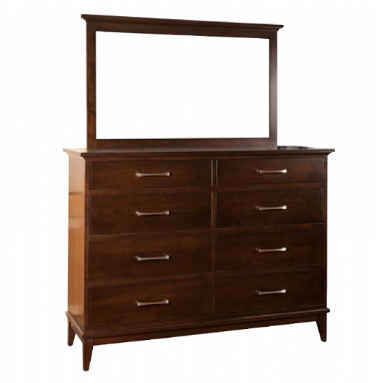 Courtland 8 Drawer Dresser Mennonite Furniture Ontario at Lloyd's Furniture Gallery in Schomberg