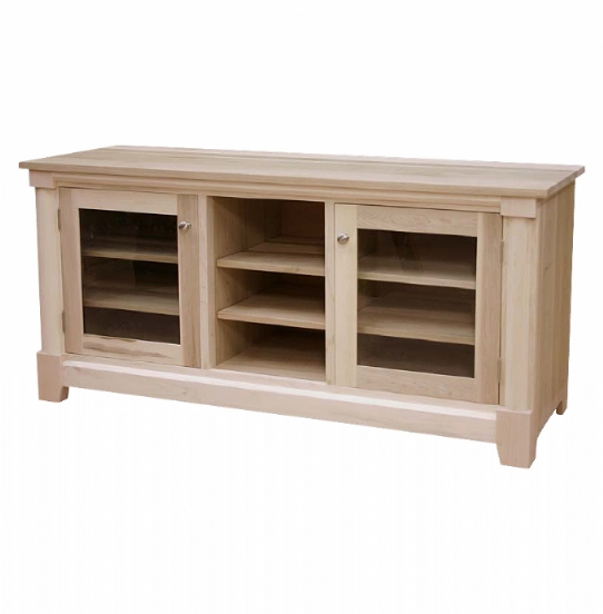 Hudson 2 Door/2 Shelves TV Stand Mennonite Furniture Ontario at Lloyd's Furniture Gallery in Schomberg