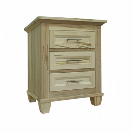Algonquin 3 Drawer Night Stand Mennonite Furniture Ontario at Lloyd's Furniture Gallery in Schomberg
