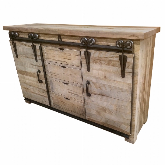 Dalton Sideboard - 4 Drawers/2 Doors Mennonite Furniture Ontario at Lloyd's Furniture Gallery in Schomberg