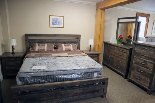 Timber Bedroom Suite Mennonite Furniture Ontario at Lloyd's Furniture Gallery in Schomberg
