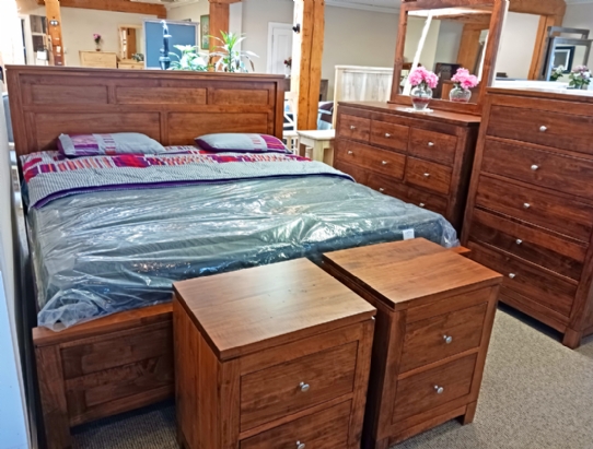 Metro 7pc Bedroom Set Mennonite Furniture Ontario at Lloyd's Furniture Gallery in Schomberg