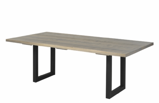 Norwich Double Pedestal Table Mennonite Furniture Ontario at Lloyd's Furniture Gallery in Schomberg