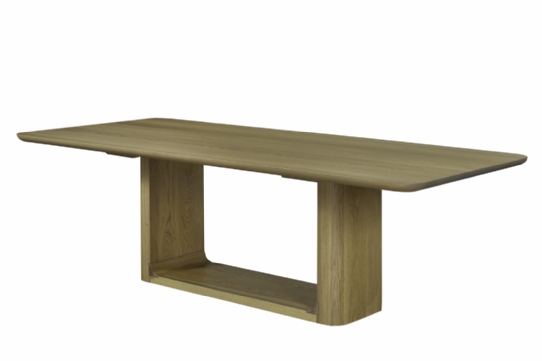 Ostersund Double Pedestal Table Mennonite Furniture Ontario at Lloyd's Furniture Gallery in Schomberg